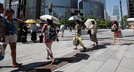 About 780 Hospitalized in Wake of Japanese Heat Wave